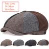 New Retro Herringbone Berets Hat Men Stitching Flat Cap Spring and Autumn Women Painter Newsboy Caps Octagonal Hats Casual Trucker Hat Can Give Gifts