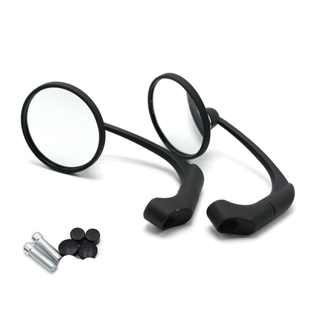 Регулируемый конец мотоцикла заднего вида, боковые детали для модификации мотоцикла, подходит для руля 10 мм