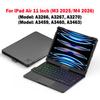 New Magic Keyboard For iPad 11th Generation 2025 A16, Keyboard Case For iPad Air 7 11 13 inch 2025 M3, 360 Degree Flip Backlit