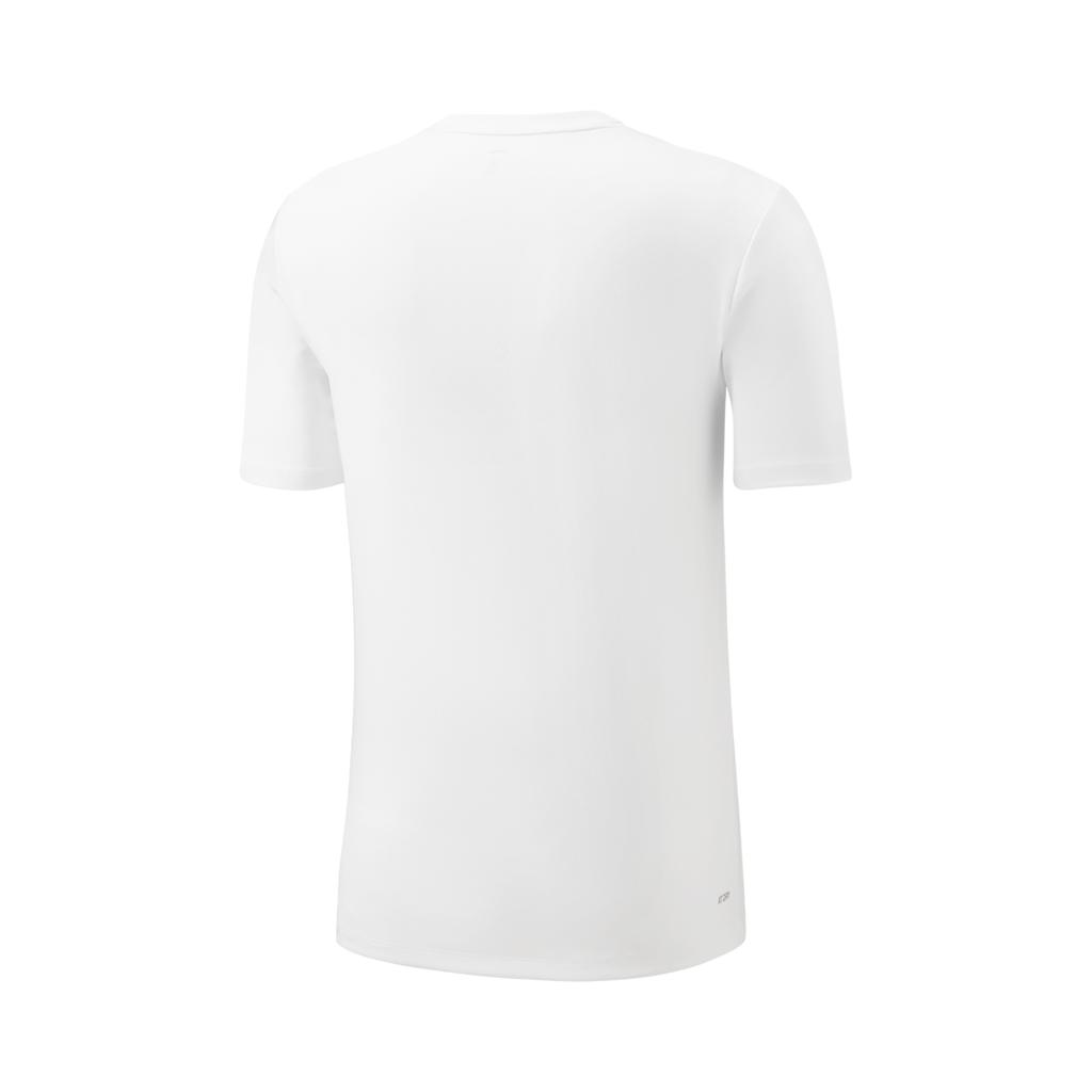 Li Ning Sports Casual Minimalist Short Sleeve T-Shirt Unisex Tops White AHSV045-2