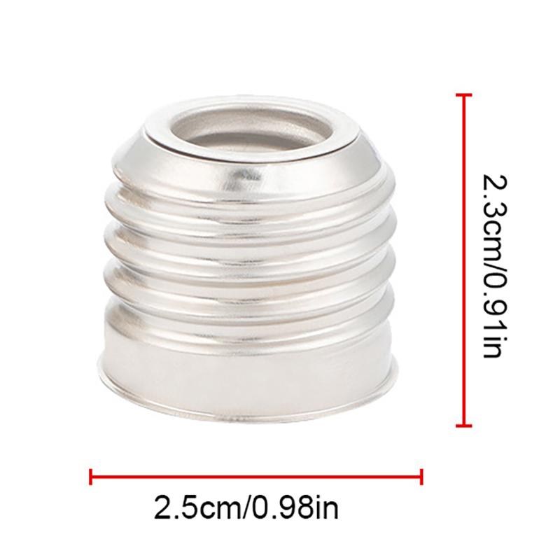 10 шт. 110 В от E27 до E14, держатель лампы, конвертер, огнестойкая розетка, цоколь, преобразователи, адаптер для лампочки, аксессуары для освещения