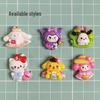 Блестящие пластиковые аксессуары Sanrio с мультяшными персонажами для DIY-украшения волос и чехлов для телефонов