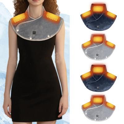 Электрическая шаль USB с подогревом, 3-ступенчатый контроль температуры, максимальный комфорт, портативная, удобная грелка для шеи