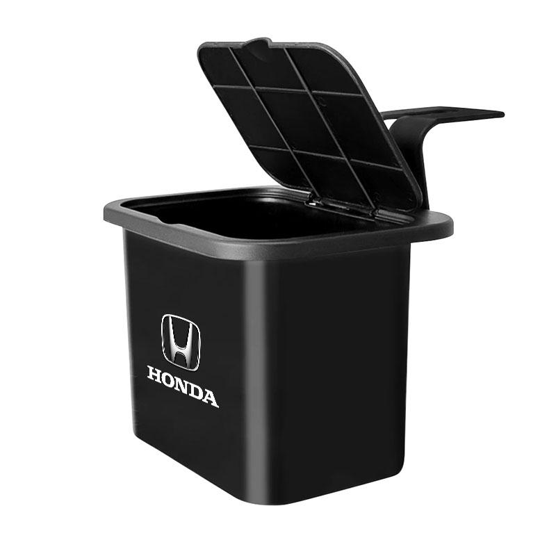 1Pcs Car Hanging Trash Bin Seat Back Storage Box Phone Holder Hook for Honda Civic Accord CRV HRV Fit Jazz City Odyssey Jade Vezel CRX CRZ