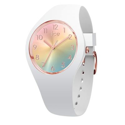 Авторизованный дистрибьютор Женские часы Ice watch 024523 [ICE sunset] Rainbow Small Plus 37 мм 3 стрелки