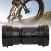 BB30 Alloy Bike Integrated Thrd Screw In Locking Bring Bottom Bracket Crankset   Accessory(Black )