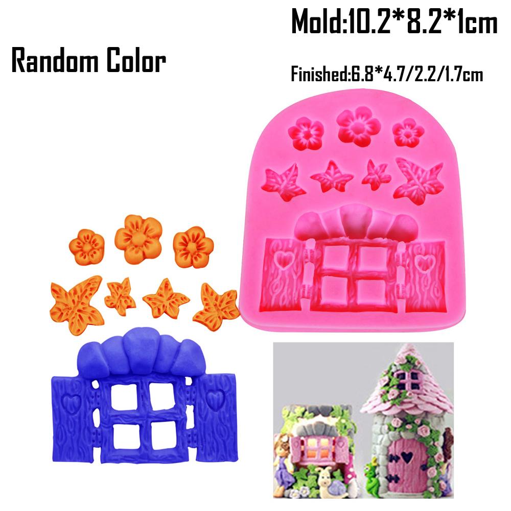 Виды силиконовых форм для дверей, окон, рамок, помадки, тортов, выпечки, рождественских конфет, шоколада, мастики M835