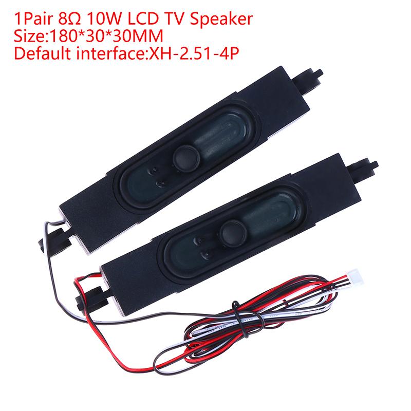 1Pair 10W Lcd Tv Speaker Passive Speaker Display Built-In Speaker Tv Accessory Diy Tv Game Machine Monitor