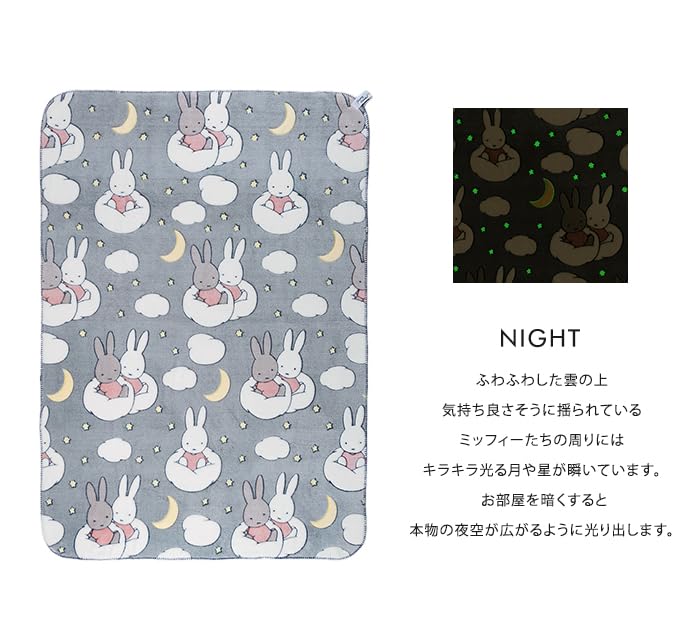 HEMING'S Dick Bruna Blanket, Large, Approx. 120 x 160 cm, Nightwear, 4644102