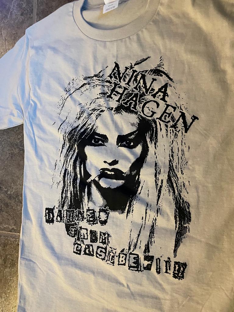 Vintage All Size Short Sleeve Nina Hagen T-shirt Unisex SA320 FREE SHIPPING
