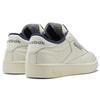 Reebok Club C 85 Vintage Chalk Vector Темно-синие кроссовки унисекс Белый алебастр GX3683