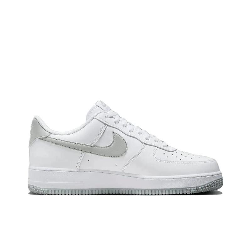 Nike Air Force 1 07 Белые светло-дымчатые мужские кроссовки FJ4146-100