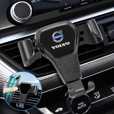 Для Volvo XC90 XC60 V50 S60 V70 V60 V40 S90 olestar AWD XC40 S80 T6 V90 Автомобильный гравитационный держатель для телефона на вентиляционное отверстие, GPS-подставка, аксессуары