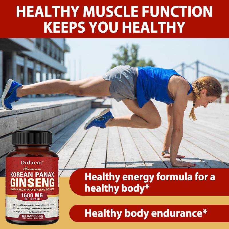 An energy-boosting dietary supplement. Helps maintain good memory. 120 capsules.