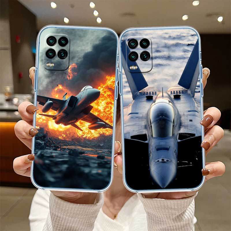 RE56 Strategic bomber aircraft Transparent Phone Case for Samsung Galaxy A04 A04S A14 A23 A34 A54 M23 M33 M52 M53