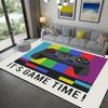 Gamer Controller Area Rugs Non-Slip Floor Mat Doormats Home Runner Rug Carpet for Living Room Bedroom Kids Play Mat Tapis