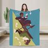 Hamiltons the Musical Blanket Quality Warm Soft  Bedding Throws Winter Picnic Couch Chair Funny Bedspread