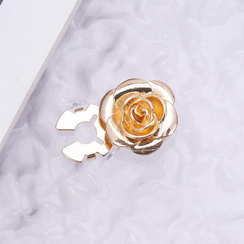 Декоративные запонки и пуговицы для воротника с цветными стразами