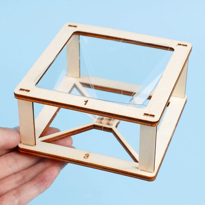 3D Голографическая Проекция DIY Набор Модели - Научно-Образовательная Строительная Игрушка Для Детей Подарок Ребенку