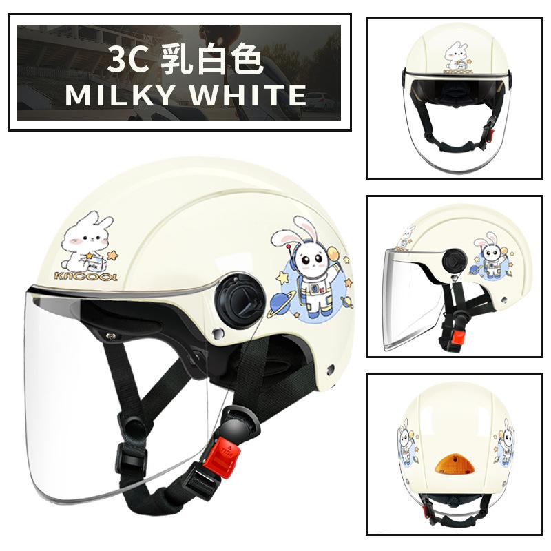 Electric battery car men and women summer sunscreen half helmet four seasons universal motorcycle helmet