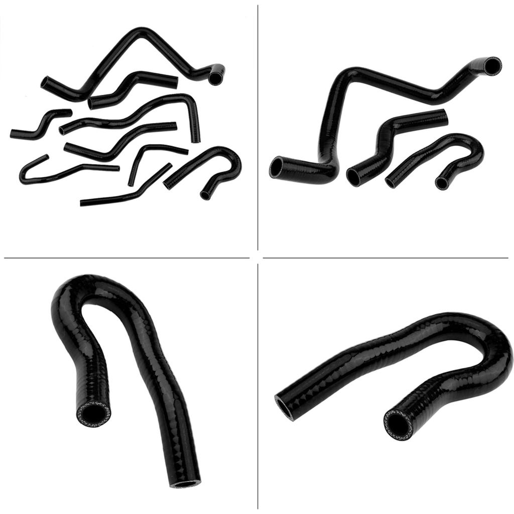 9pcs Silicone Auto Radiator Hose Kit for Civic D15 D16 SOHC EG EK 1992‑2000