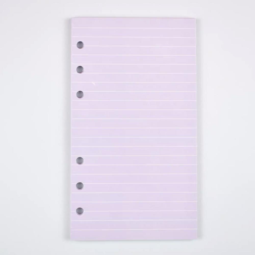 Planner A5 A6 40 Sheets Notebook Paper Loose Leaf Paper Refill Binder Inside Page Paper Refill