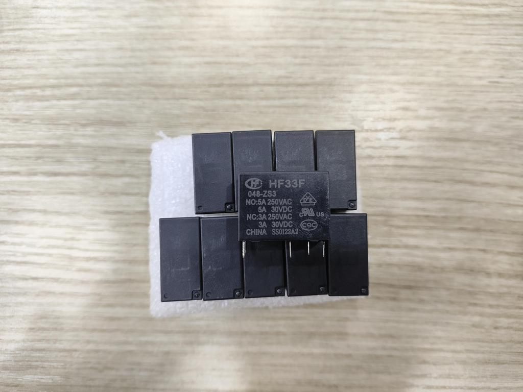 10PCS Hongfa Relay HF33F/048-ZS3 Subminiature Intermediate Power Relay