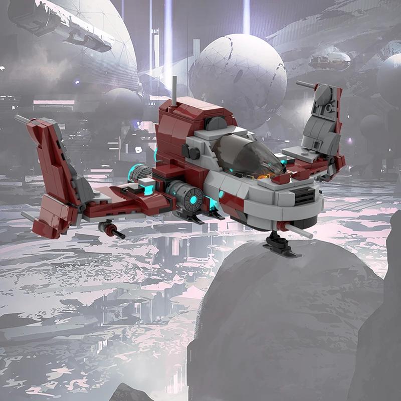 Конструктор MOC No Man's Sky: СИЯЮЩИЙ СТОЛП BC1 Космический корабль Научная фантастика Модель для сборки своими руками Конструктор Игрушка Подарок для ребенка DIY