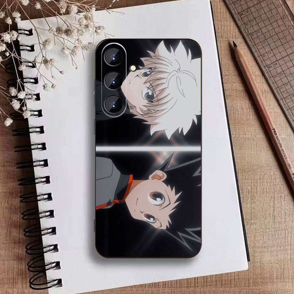 F-Киллуа Зольдик H-Hunter X Hunter Чехол для телефона Samsung Galaxy A73,21,22,32,71,53,52,51,80,5G Мягкий Черный Чехол