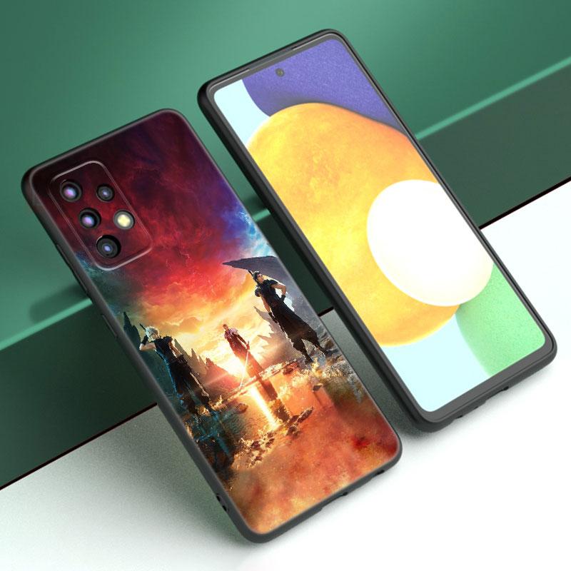 Игровой чехол для телефона Final Fantasy для Samsung A13 A22 A24 A32 A23 A25 A34 A35 A52S A53 A54 A55 A73 A12 A14 A15 A31 A33 A50 A51 A72