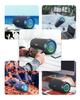MIFA A90 Bluetooth IPX7 60W High Wireless RGB LED 30 Hours Continuous Micro SD Card TWS Protective Case Portable Strap Included Speaker, Waterproof,
