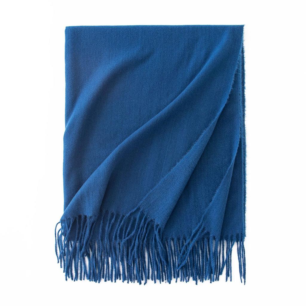 Cashmere Feel Scarf Autumn and Winter Korean Imitation Cashmere Girls High End Shawl Warm Scarf