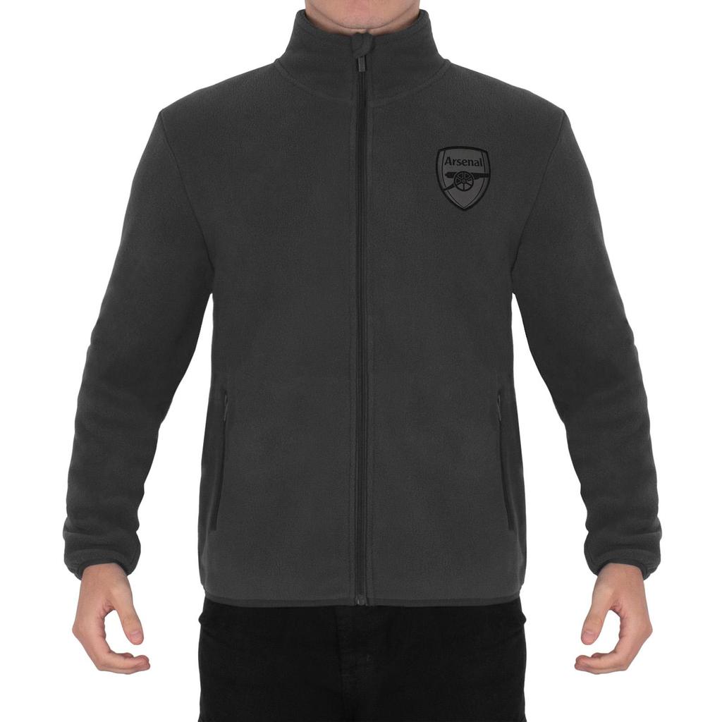 Arsenal FC Mens Crest Fleece Jacket