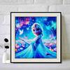 5D DIY Diamond Painting Decorative Beautiful Princess Full Round Drill Scenery Diamond Embroidery Cross Stitch Kits Home Decor Gift
