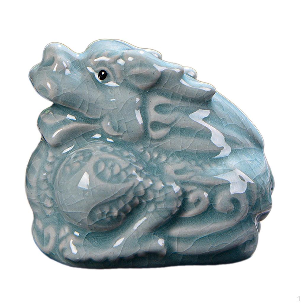 Керамическая коллекция чайных фигурок для домашнего декора