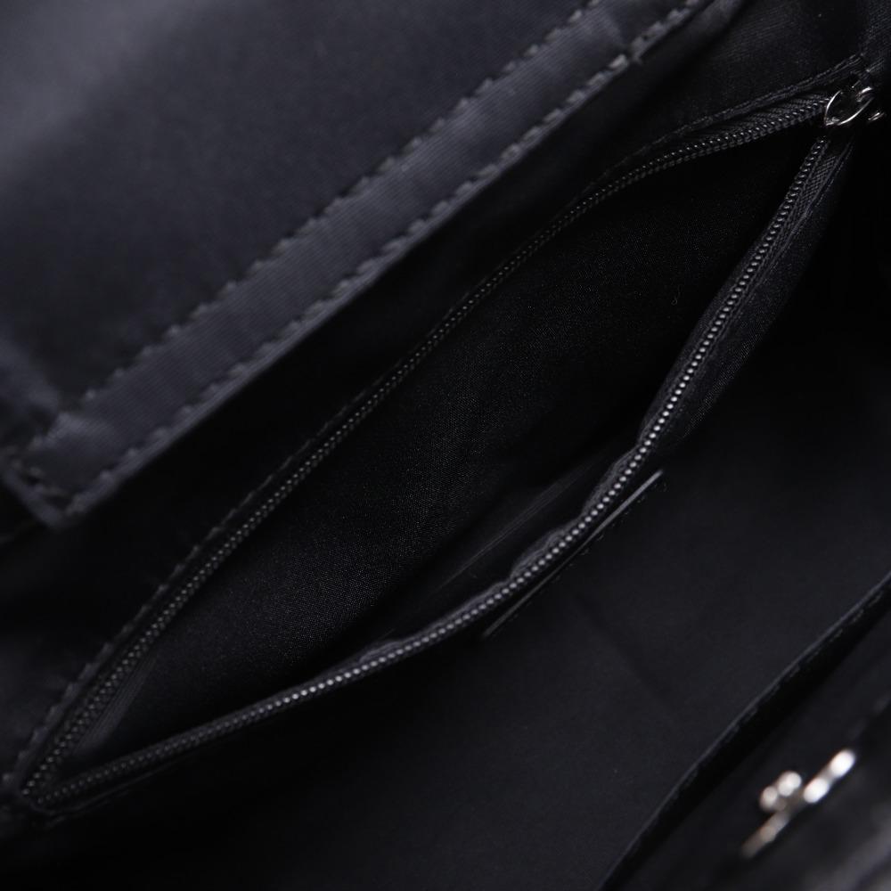 HAMANO Pot-au-feu mini tote bag Handbag black Cowhide Women Used