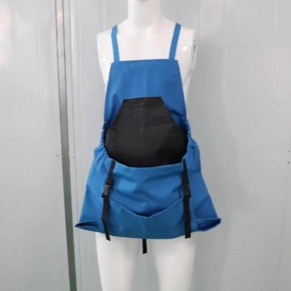 Быстросъемный садовый фартук для хранения овощей и фруктов, сумка-нагрудник для сбора урожая, рабочий инструмент