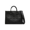 MCM nchen Maxi Pattern Tote Handbag Black MWTDABO14BK001