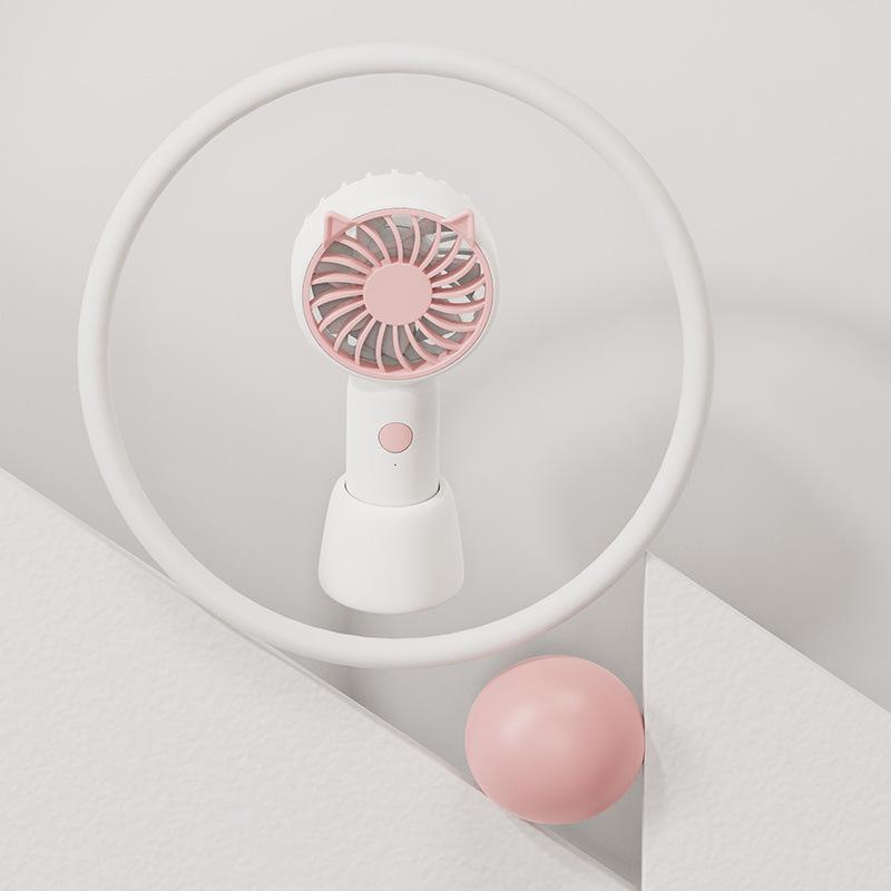 Rechargeable Portable USB Handheld Fan for Baby, Dorm, Outdoor, and Gift Use