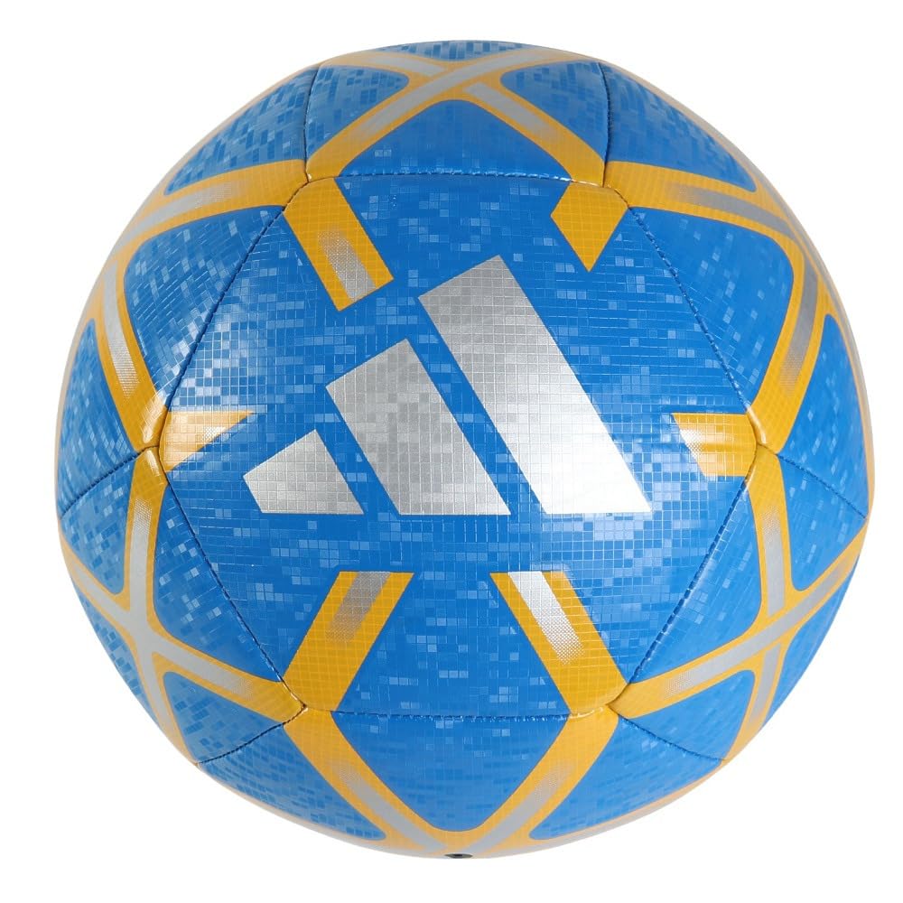 Adidas Star Lancer Club 4 Ball Blue X Yellow Soccer Ball AF4937BY No.