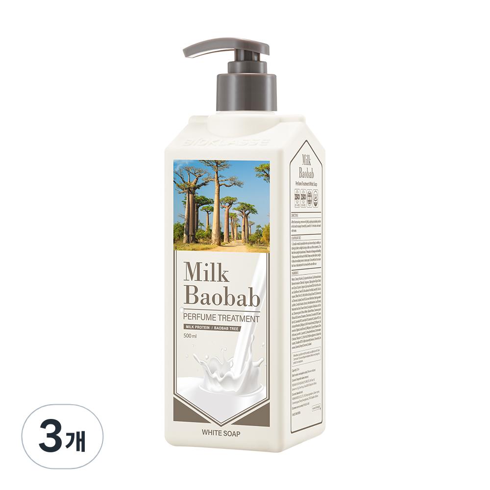 Парфюмированное белое мыло MILK BAOBAB 500мл