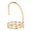 Finger Nail Ring Electroplated Copper Women Finger Tip Manicure Jewelry for Party Daily LifeGold