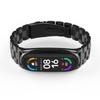 Металлический ремешок для Xiaomi Mi Band 6 5 4 3 браслет из нержавеющей стали на Mi Band 4 Correa Miband Xiomi Bend Xaomi браслет аксессуары NFC