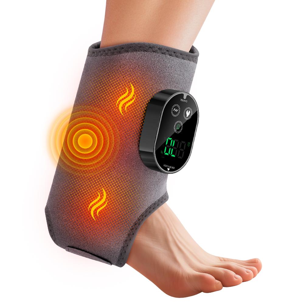 Ankle and arm massager, electric ankle protection charging model, hot compress vibration massager, ankle joint relaxation and ankle massager