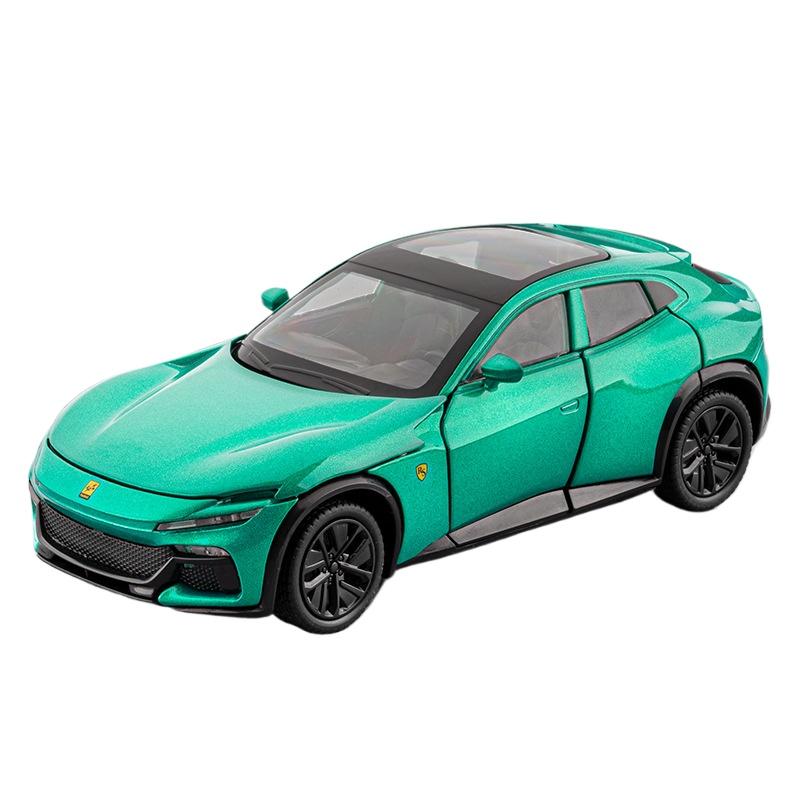 1/32 Volkswagen Purosangue Внедорожник Литой Модель Автомобиля Игрушка Металлическая Литая Машинка Звук и Свет Игрушки Машинки для Детей Транспортное Средство