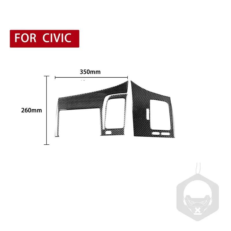 Для Civic 8 Gen 2006-2011 Автомобильная воздуховыпускная панель и навигационная панель