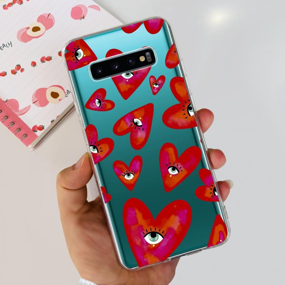 Для Samsung Galaxy S10 Lite Plus Чехол Милый Астронавт Мягкий Силиконовый Чехол для Телефона Для Samsung S10 Plus S10e Funda S10+ S 10 Coque