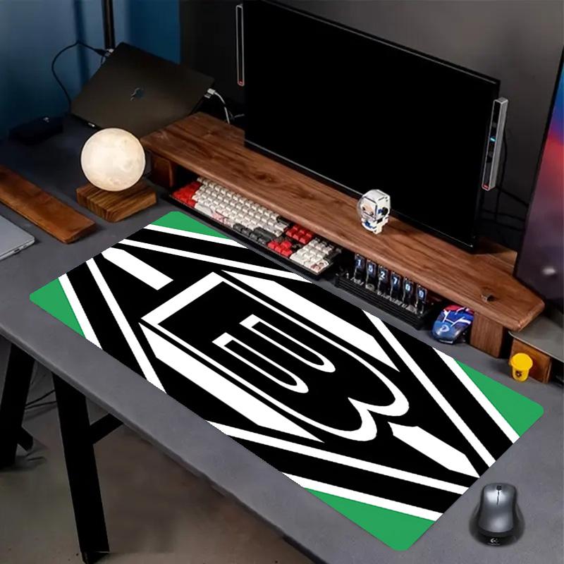 Borussia Monchengladbach Print Mouse Pad, Anti‑Slip Desktop keyboard Mat, for PC Laptop Gaming Working Daily Use, Cool Festival Surprise Gift