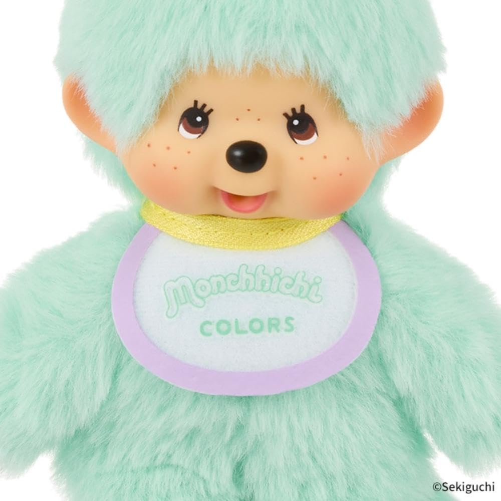 Sekiguchi Монччичи COLORS Мятный x x Брелок, Зеленый, 226986, В13,5 Ш8,5 Г5,5см