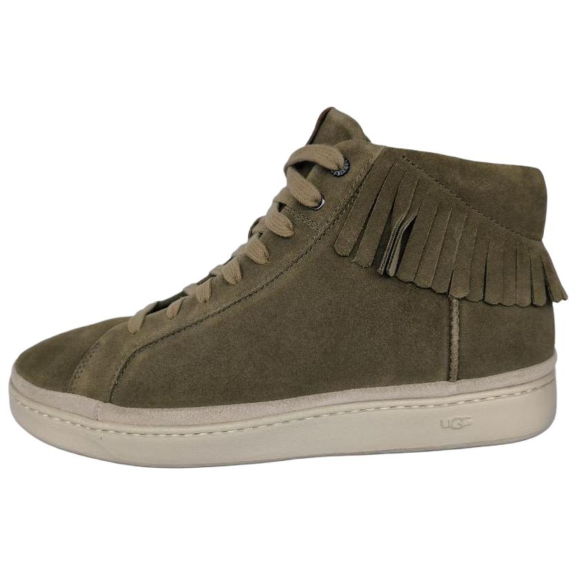 UGG Кеды Cali Cow Split Leather High top для скейтбординга Мужские Светло-зеленые 1020137-ALP